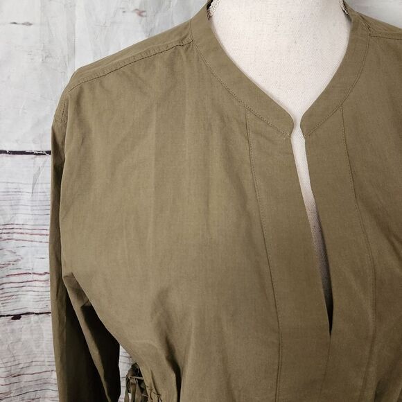 Rails Ivy Moss Long Sleeve Mini Dress Size Medium NWT - Picture 6 of 8